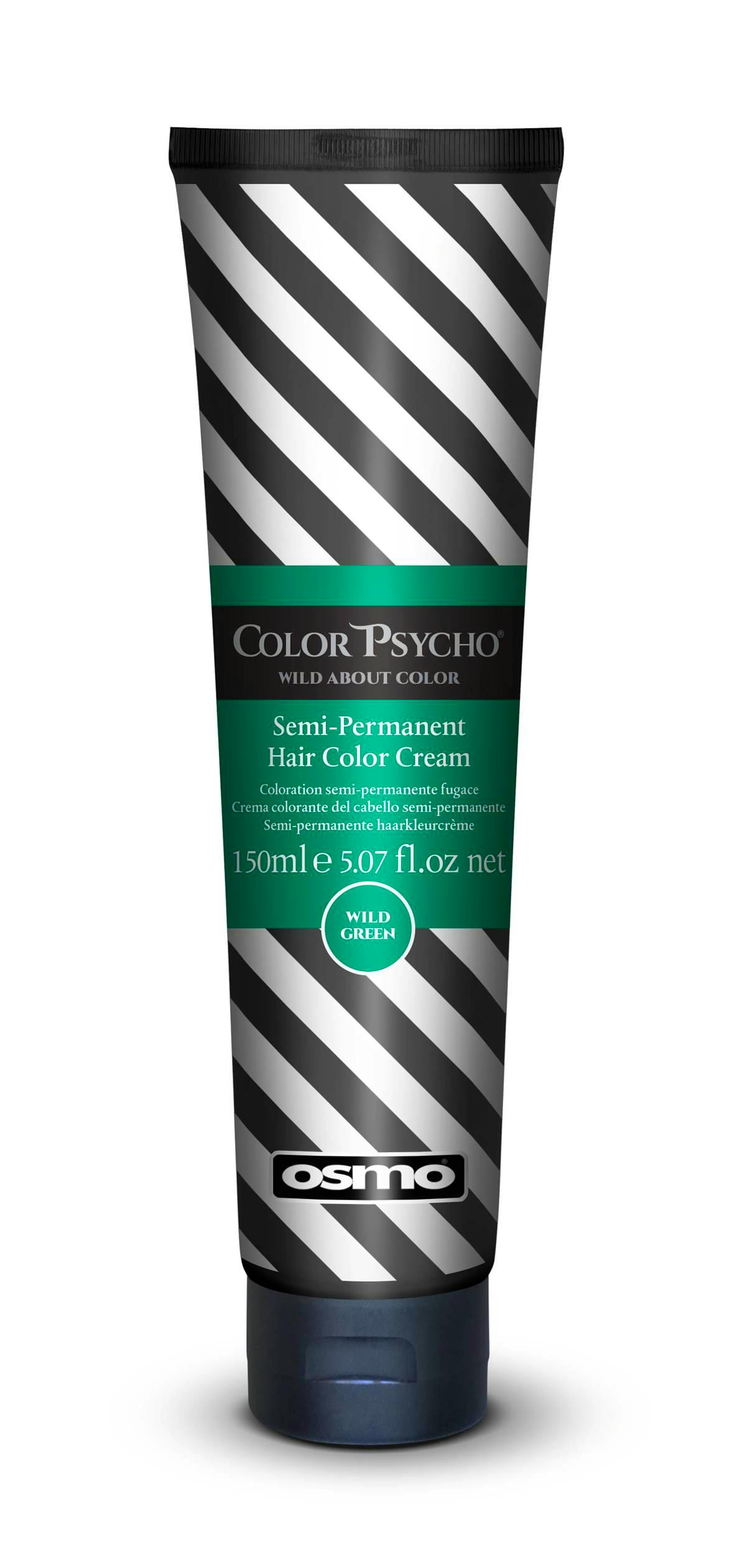 Osmo Color Psycho Semi-Permanent Hair Color Cream Wild Green 150 ml