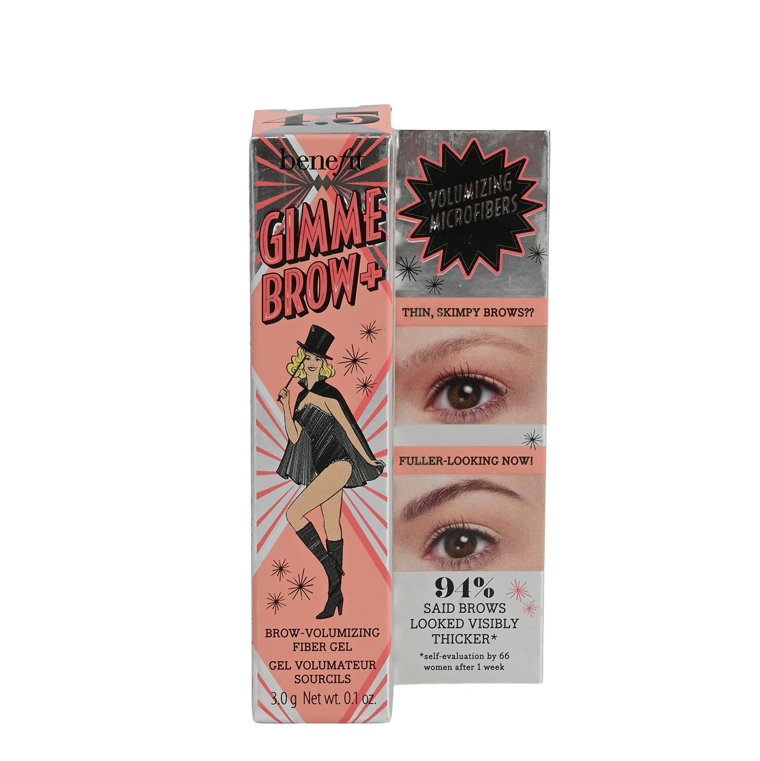 Benefit Gimme Brow Volumizing Fiber Gel 4.5 Medium 3 g