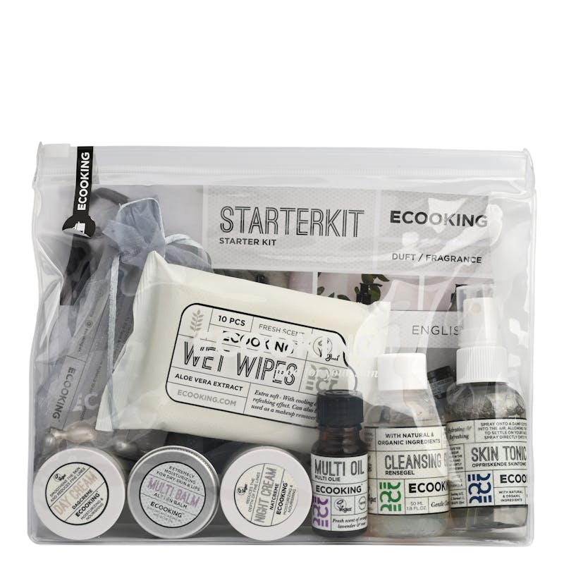 Ecooking Starter Kit with Cleansing Gel 8 pcs