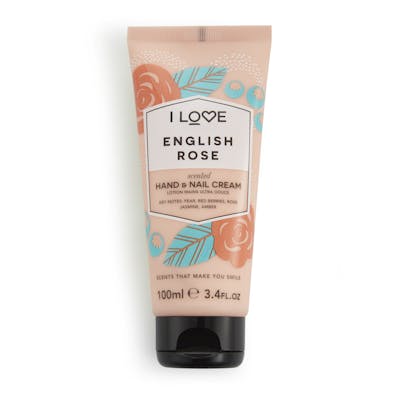 I Love Cosmetics English Rose Hand &amp; Nail Cream 100 ml