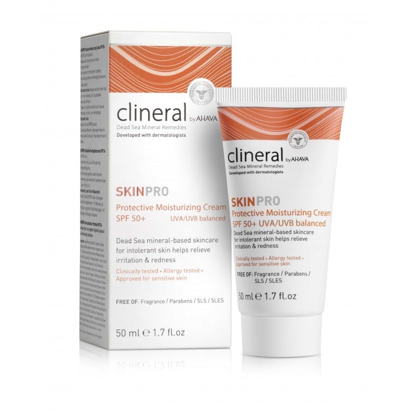 AHAVA Clineral Protective Moisturizing Cream SPF 50 50 ml