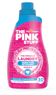 Stardrops The Pink Stuff Non Bio Sensitive Laundry Liquid 960 ml