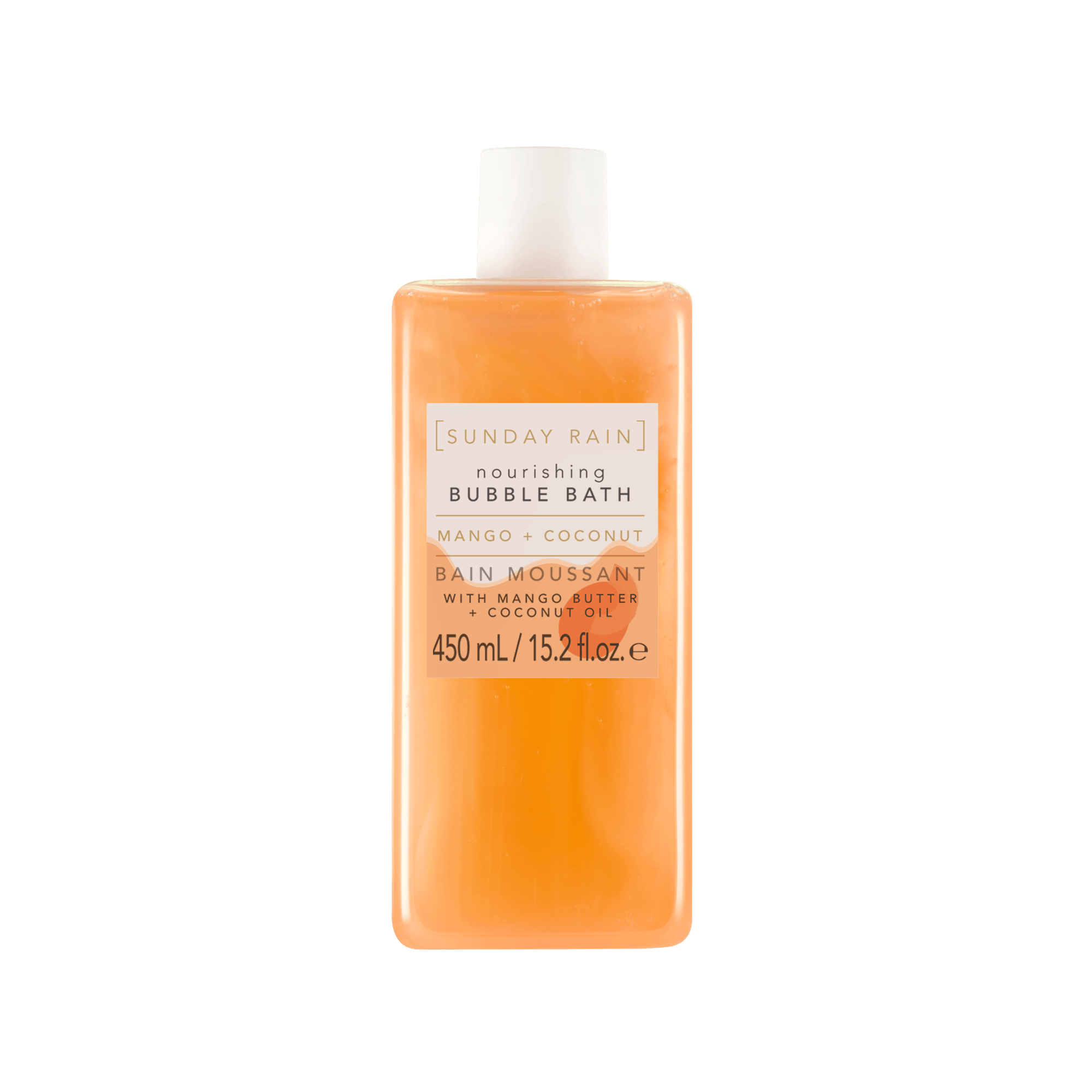 Sunday Rain Bubble Bath Mango + Coconut 450 ml