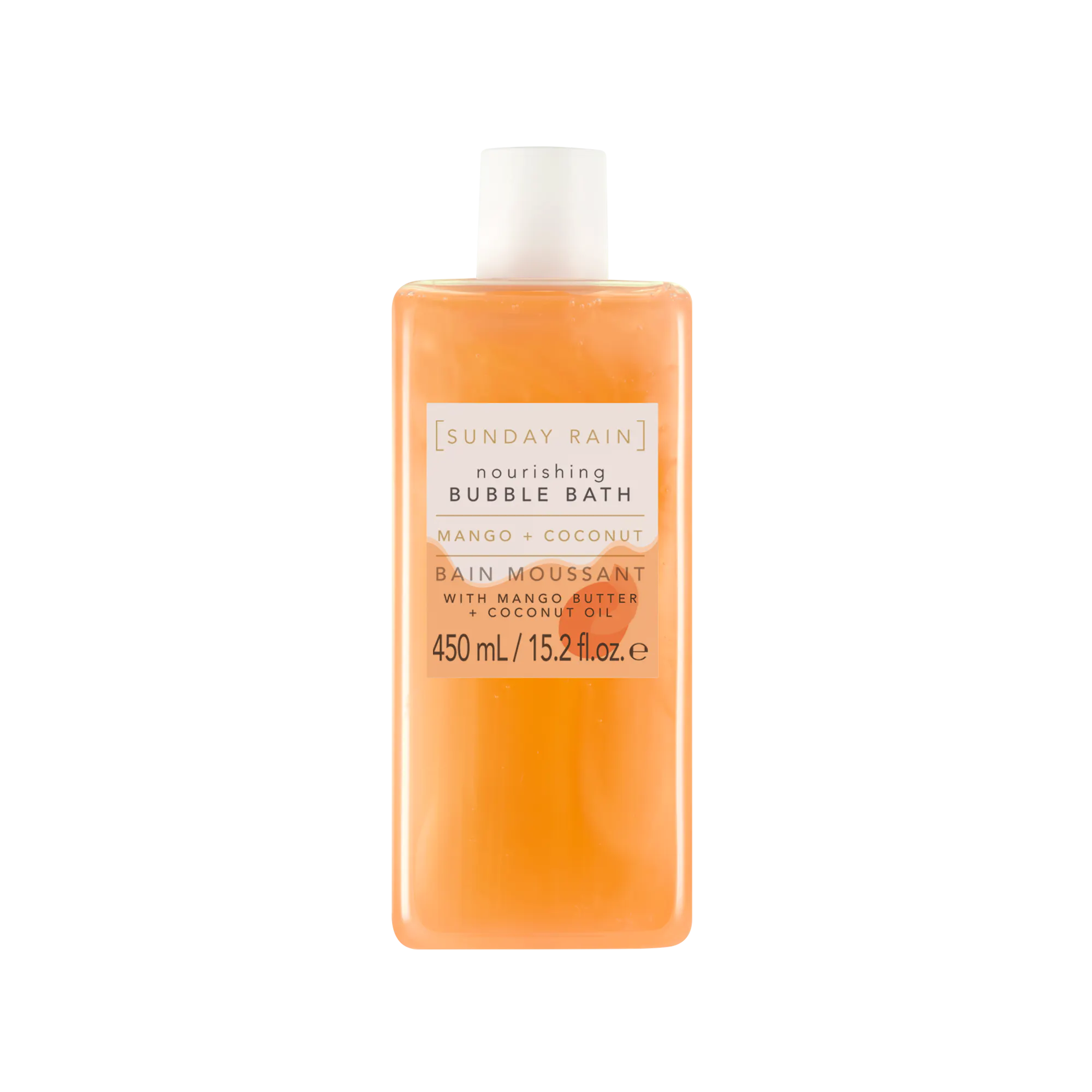 Sunday Rain Bubble Bath Mango + Coconut 450 ml