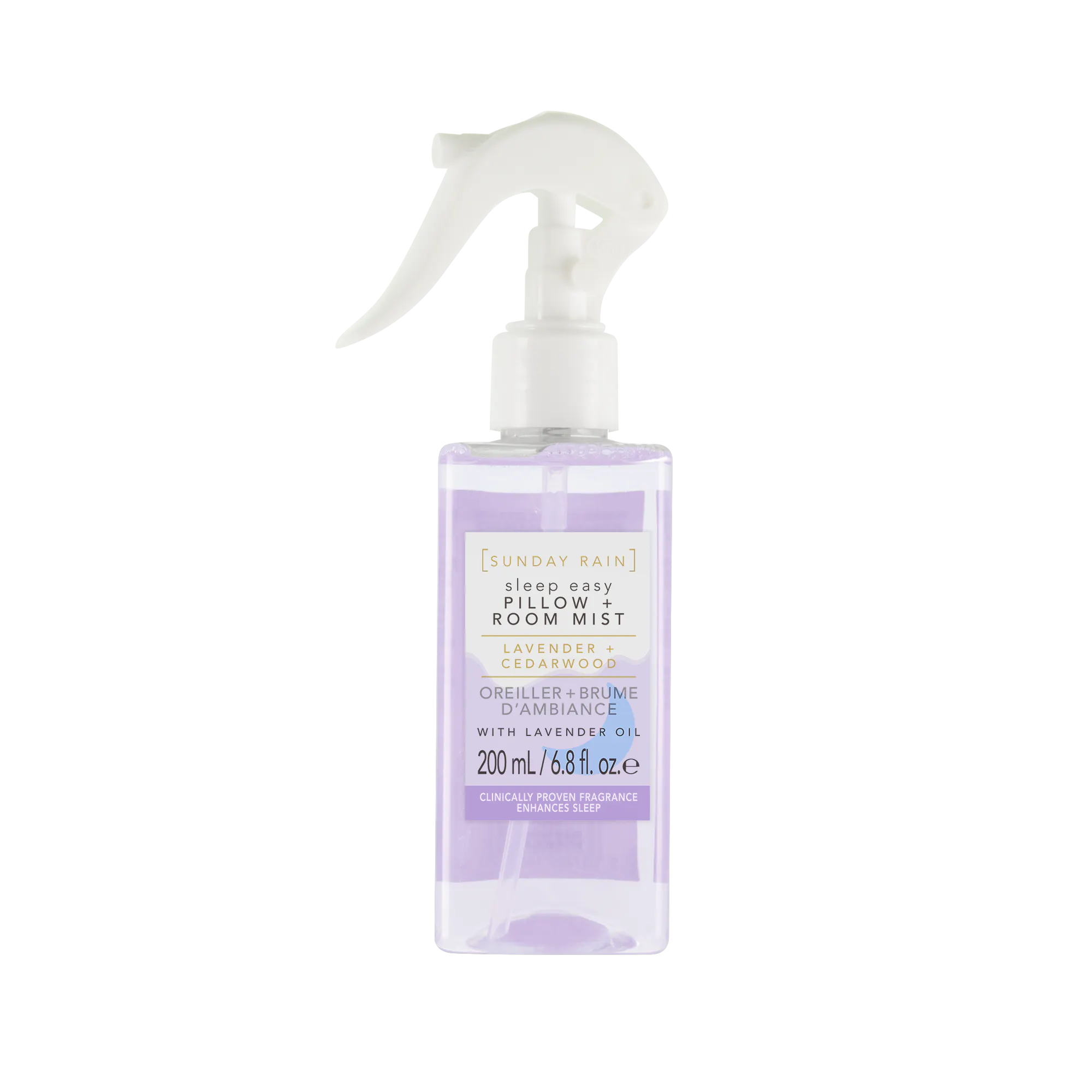 Sunday Rain Sleep Easy Pillow and Room Mist Lavender + Cedarwood 200 ml
