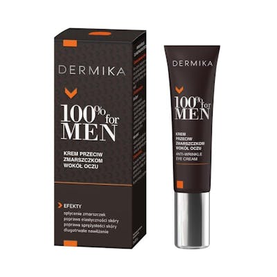 Dermika 100% For Men Anti-Wrinkle Eye Cream 15 ml