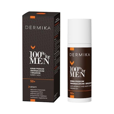 Dermika 100% For Men Cream Against Wrinkles And Furrows 50 ml