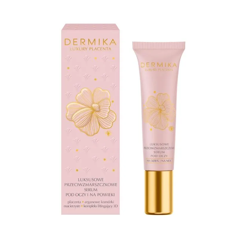 Dermika Luxury Placenta Anti-Wrinkle Under Eye Serum 15 ml