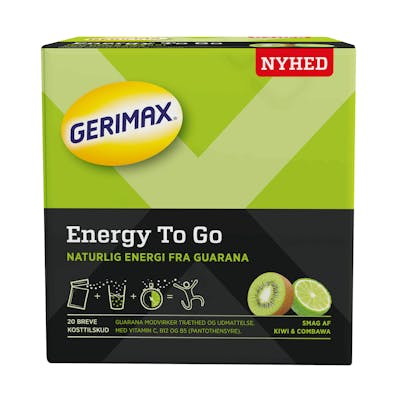 Gerimax Energy To Go Kiwi & Combava 20 kpl