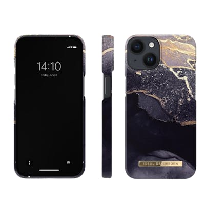 iDeal Of Sweden Fashion Case iPhone 13/14 Golden Twilight Marble 1 stk
