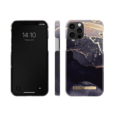 iDeal Of Sweden Fashion Case iPhone 12/12 Pro Golden Twilight Marble 1 st
