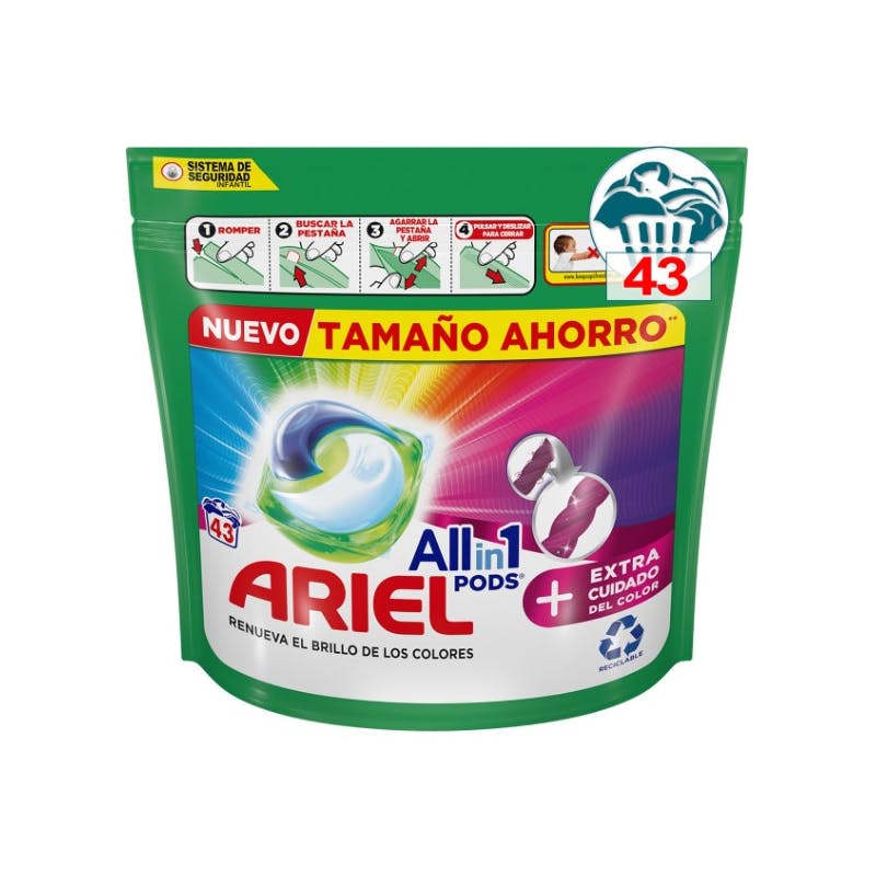 Ariel Pods All-in-1 Colour 43 st