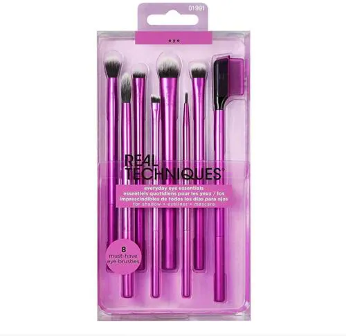 Real Techniques Everyday Eye Essentials Brush Set 8 pcs