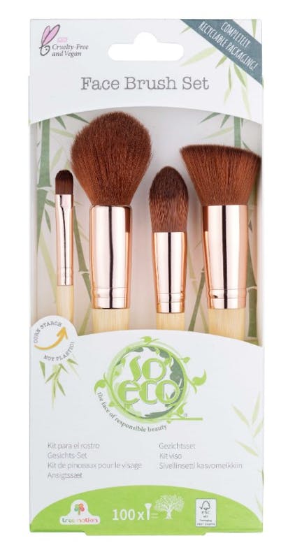 So Eco Face Brush Kit 4 st
