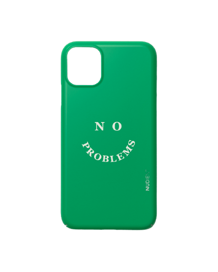 Nudient Thin Print iPhone 11 Pro No Problems Green 1 stk