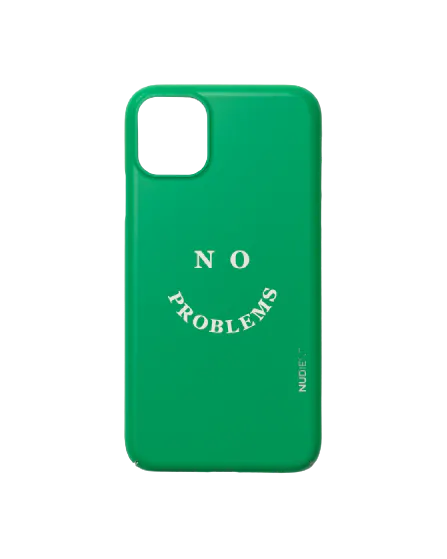 Nudient Thin Print iPhone 11 Pro No Problems Green 1 pcs