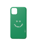 Nudient Thin Print iPhone 11 Pro No Problems Green 1 stk