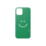 Nudient Thin Print iPhone 12/Pro No Problems Green 1 st
