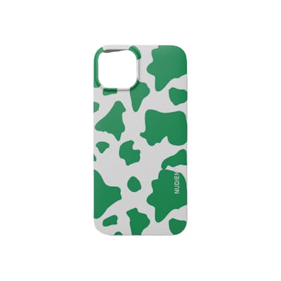 Nudient Thin Print iPhone 13 Moo White/Green 1 st