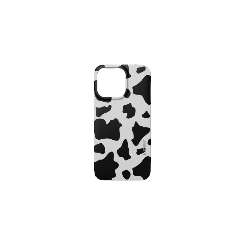 Nudient Thin Print iPhone 13 Pro Checkered White/Black 1 stk