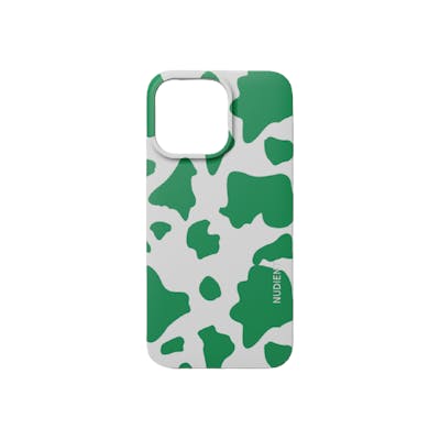 Nudient Thin Print Iphone 13 Pro Moo White/Green 1 st