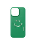 Nudient Thin Print iPhone 13 Pro No Problems Green 1 stk