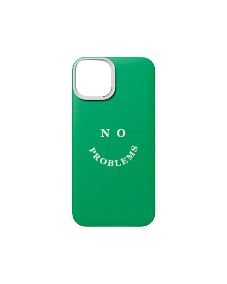 Nudient Thin Print iPhone 14 No Problems Green 1 pcs