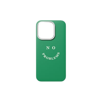 Nudient Dunne Print Iphone 14 Pro Geen Problemen Groen 1 st