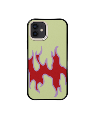Nudient Form Print Iphone 12/Pro Inferno 1 kpl