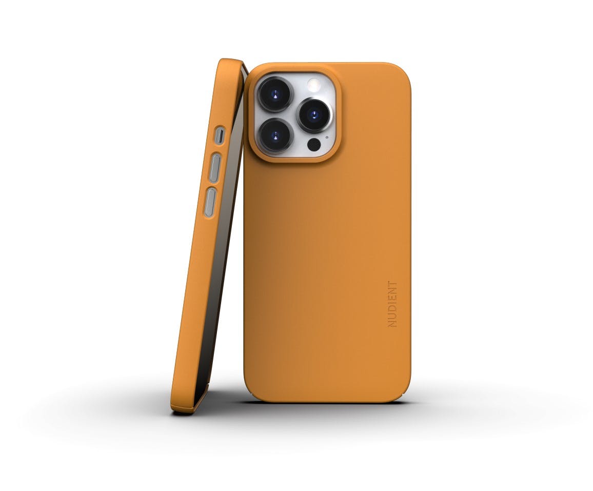 Nudient Thin iPhone 13 Pro Case V3 Saffron Yellow 1 pcs - £10.99