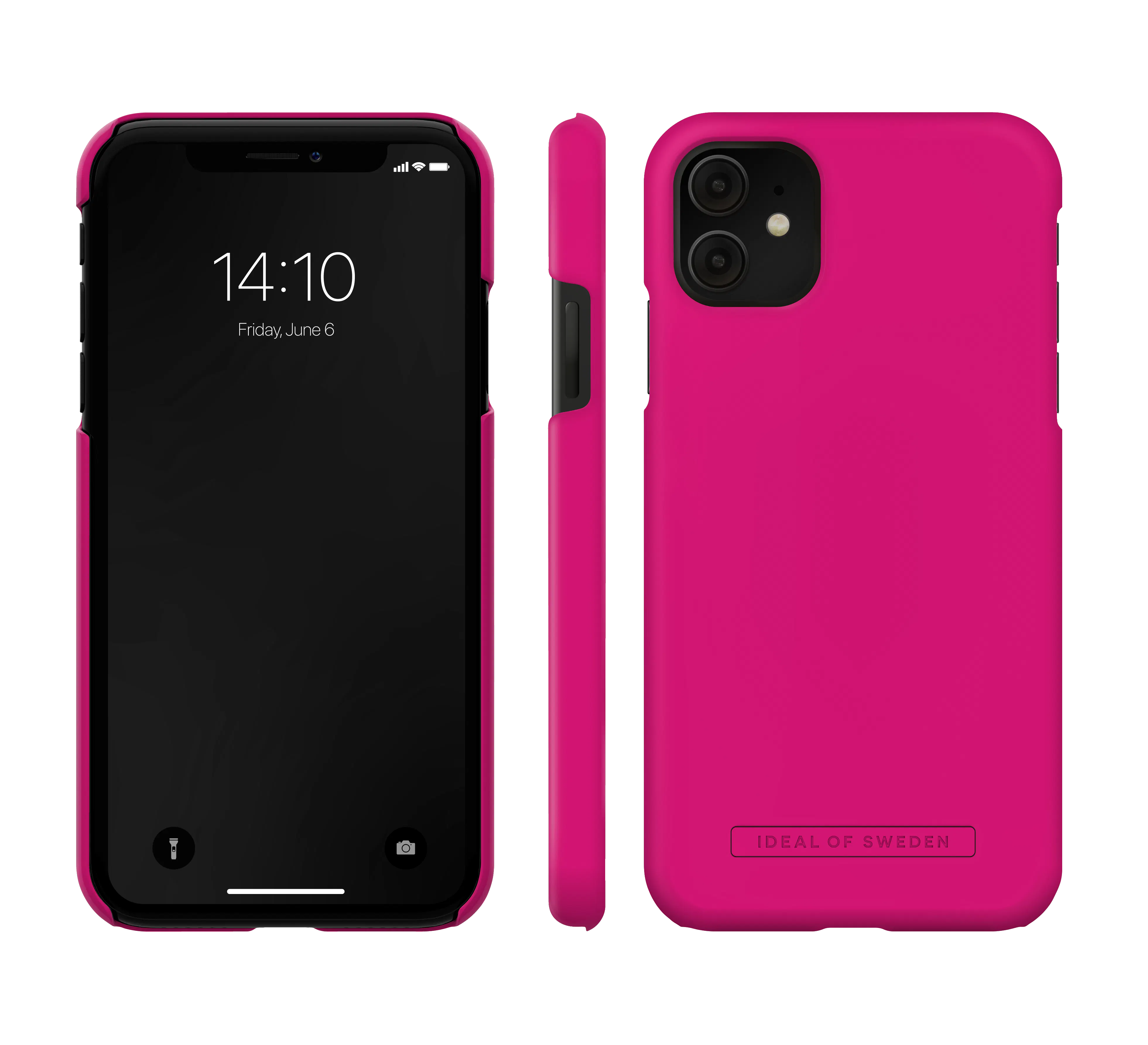 iDeal Of Sweden Seamless Case iPhone 11/XR Magenta 1 pcs