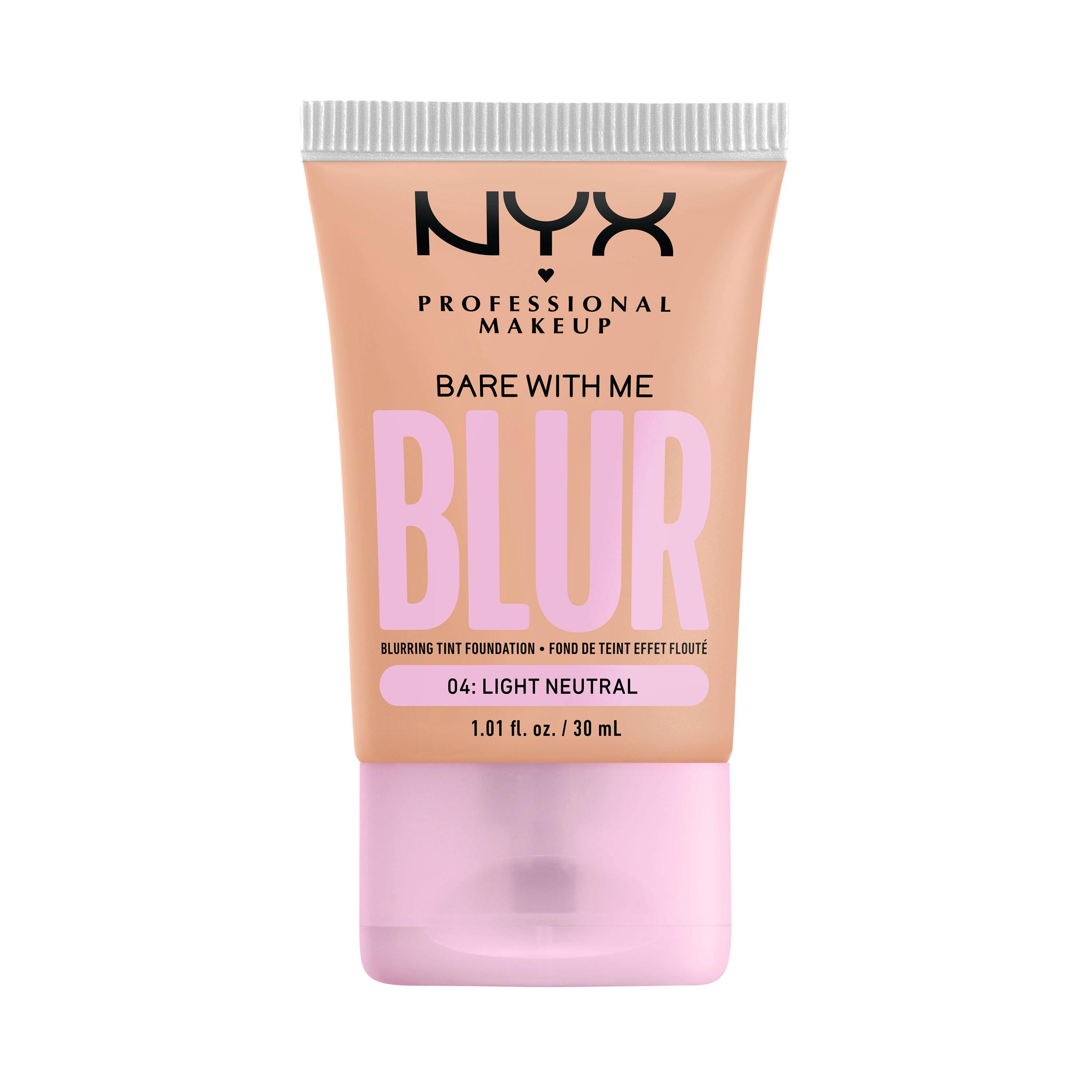 NYX Professional Make-Up Bare With Me Blur Tint Foundation 04 Light Neutral 30 ml