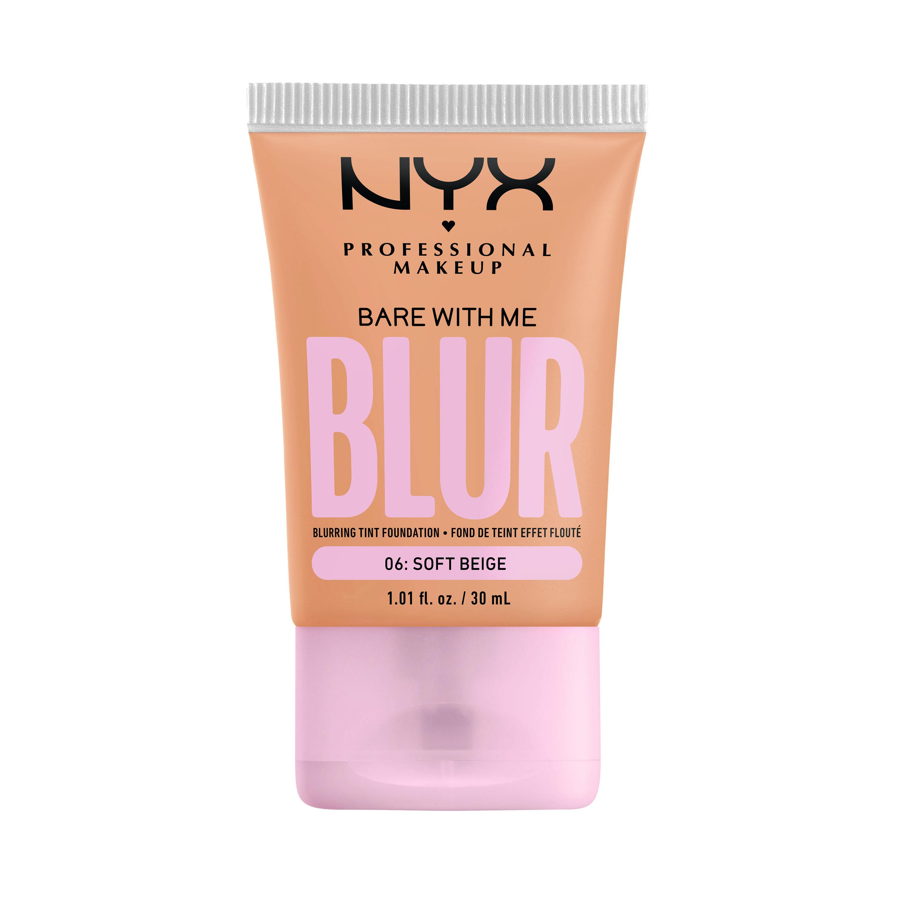 NYX Professional Make-Up Bare With Me Blur Tint Foundation 06 Soft Beige 30 ml