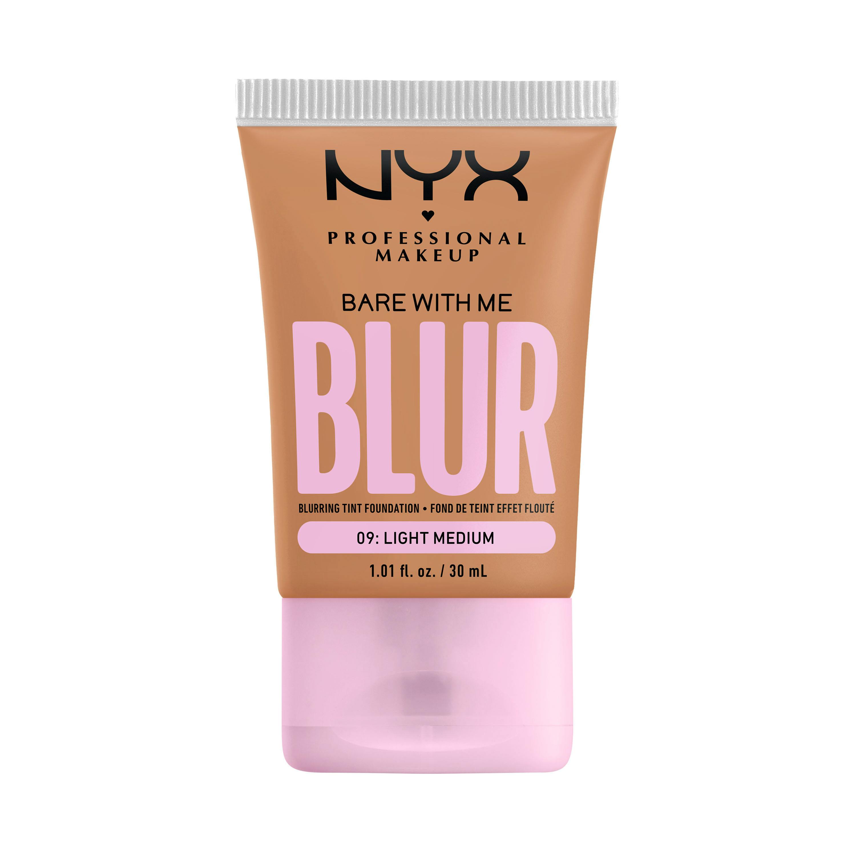 NYX Professional Make-Up Bare With Me Blur Tint Foundation 09 Light Medium 30 ml