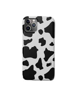 Nudient Dunne Print Iphone 11 Pro Moo Wit/Zwart 1 st