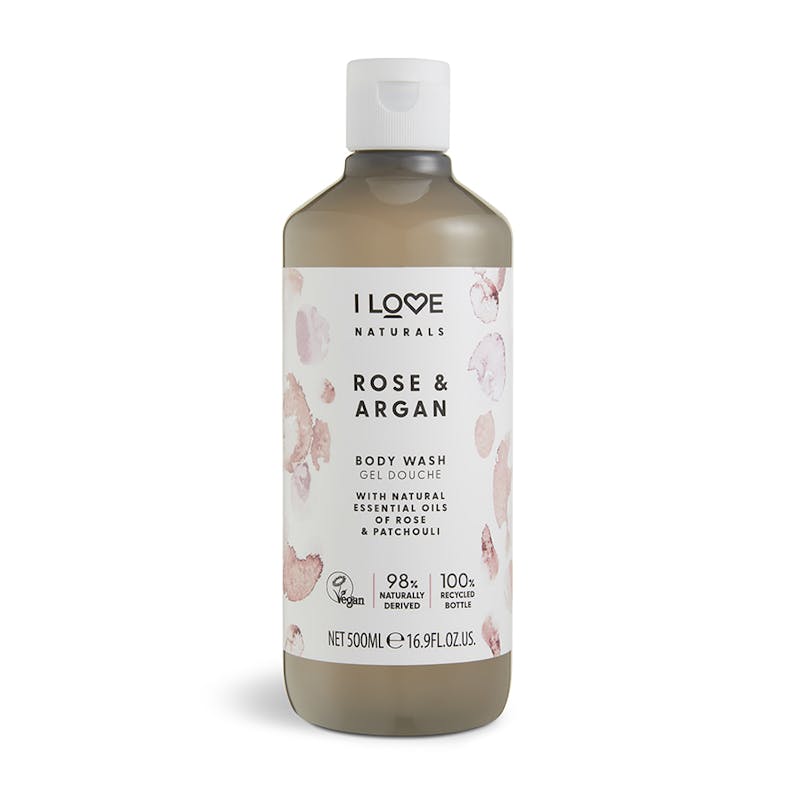 I Love Cosmetics Naturals Rose &amp; Argan Body Wash 500 ml