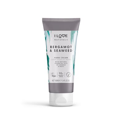 I Love Cosmetics Naturals Bergamot &amp; Seaweed Hand Cream 100 ml