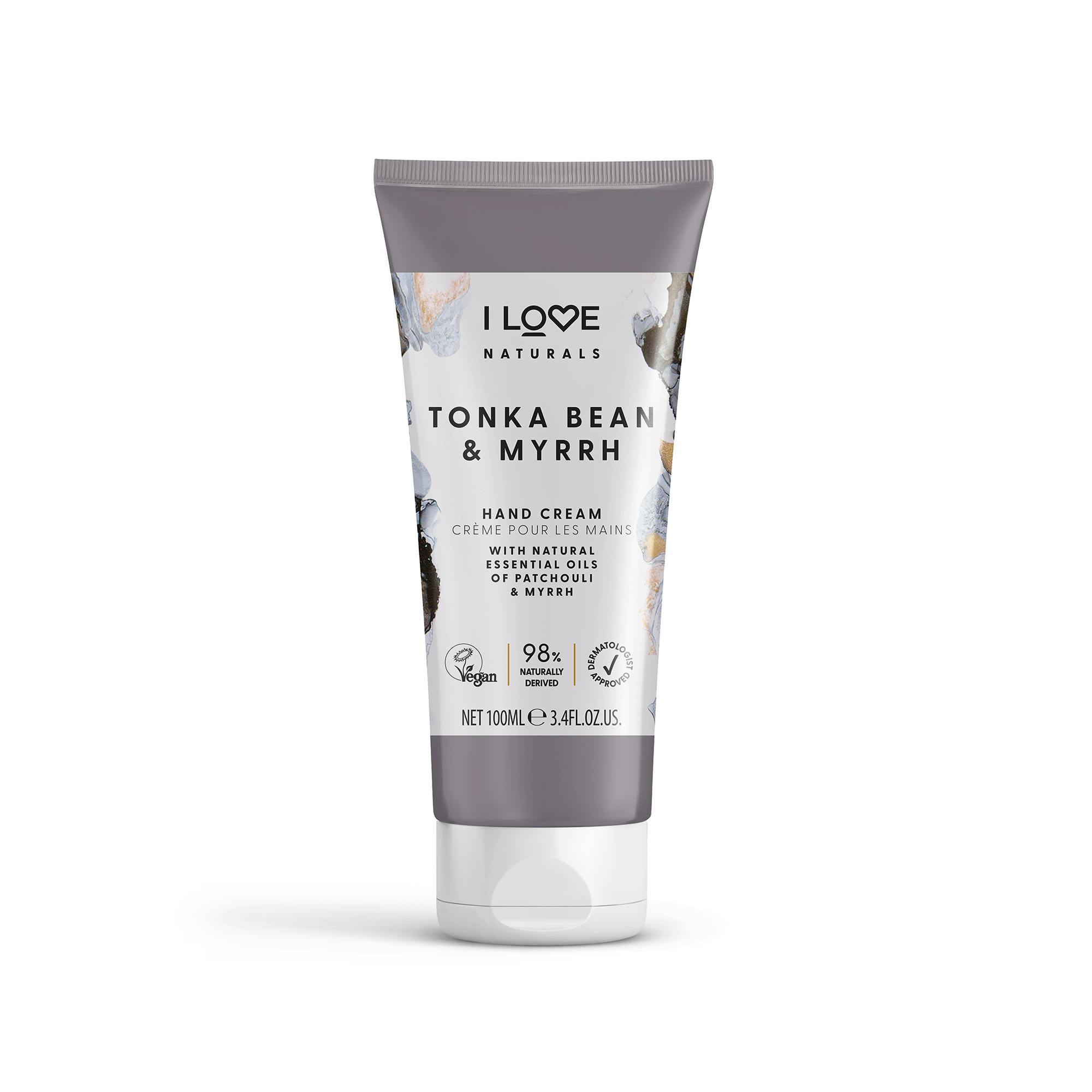I Love Cosmetics Naturals Tonka Bean & Myrrh Hand Cream 100 ml £2.25