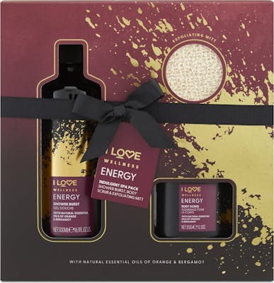 I Love Cosmetics Wellness Indlugent Spa Pack Energy 500 ml + 350 g