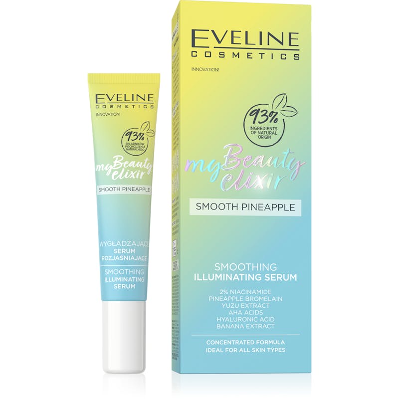 Eveline My Beauty Elixir Smoothing Illuminating Serum Smooth Pineapple 20 ml