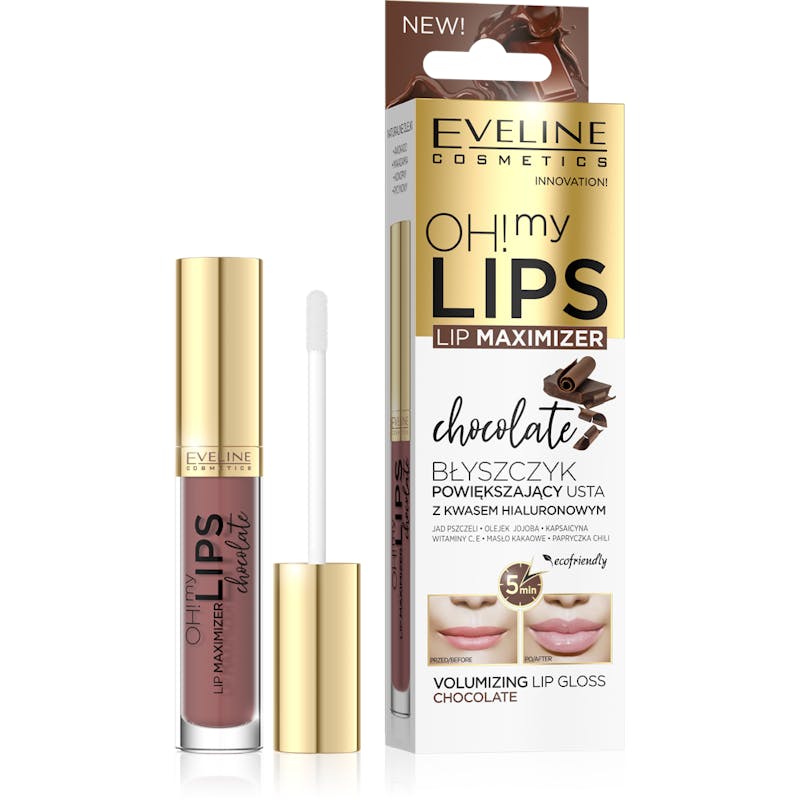 Eveline Oh! My Lips! Lip Maximizer Voluminazing Lipgloss Chocolate 4,5 ml