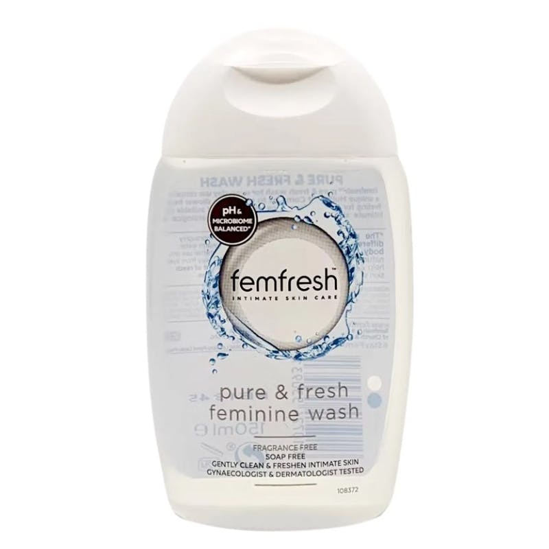 FemFresh Pure &amp; Fresh Intimate Wash Fragrance Free 150 ml