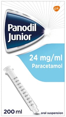 Panodil Junior Mikstur 24mg/ml 200 ml