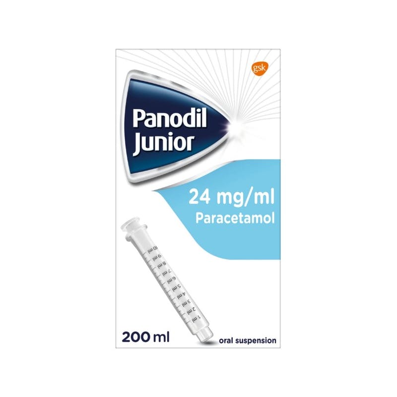 Panodil Junior Mikstur 24mg/ml 200 ml