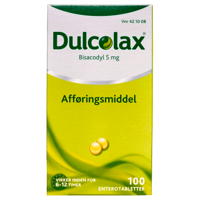 Dulcolax Enterotabletter 5 mg 100 stk
