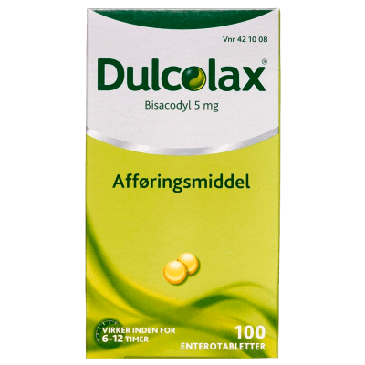 Dulcolax Enterotabletter 5 mg 100 stk