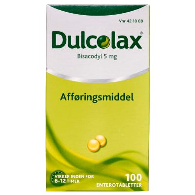 Dulcolax Enterotabletter 5 mg 100 stk