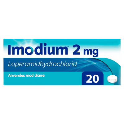 Imodium Tabletter 2 mg 20 stk