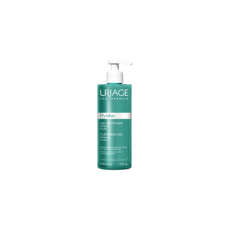 Uriage Hyséac Cleansing Gel Combination &amp; Oily Skin 500 ml
