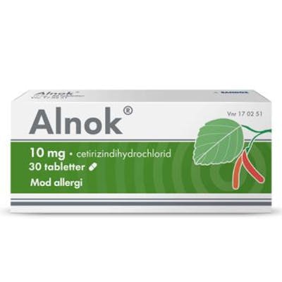 Alnok Tabletter 10 mg 30 stk